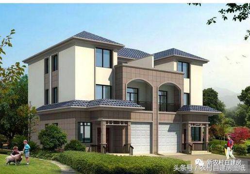 推薦3款占地面積小的農村別墅設計圖，顏值絲毫不遜色于豪華別墅