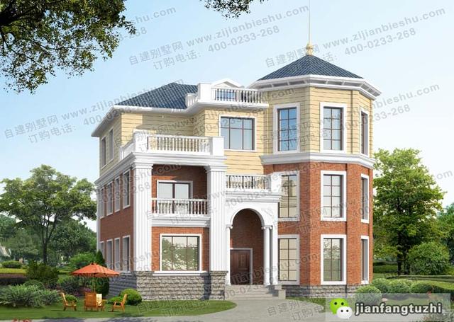 農(nóng)村自建房建成效果圖展示：這套戶型設(shè)計(jì)十分獨(dú)特，是比較受歡迎的一款戶型設(shè)計(jì)方案