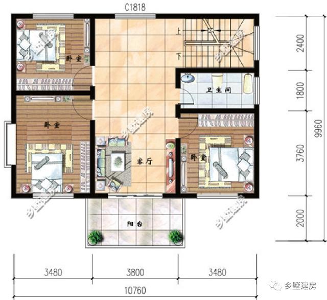 宅基地小也不用擔(dān)心啦，建了這3款農(nóng)村別墅設(shè)計(jì)圖，顏值高住的還舒服