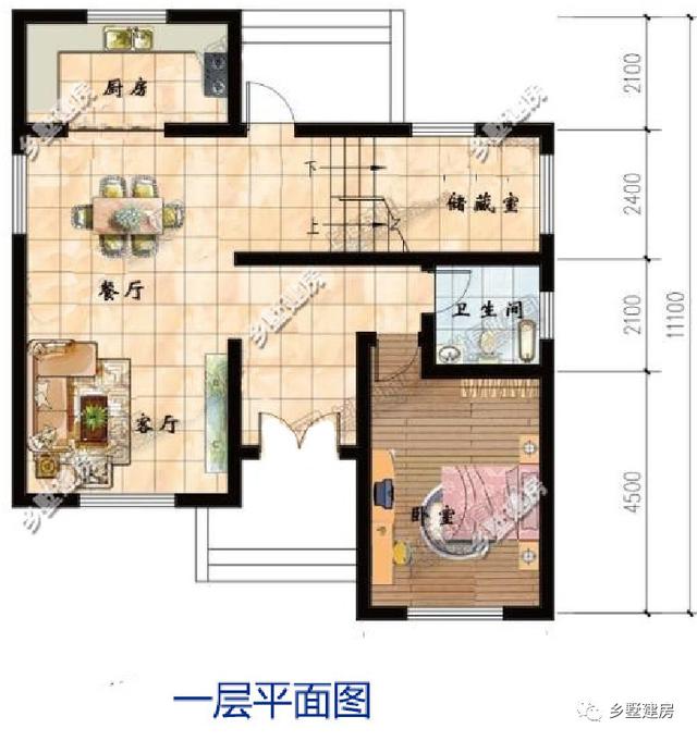 宅基地小也不用擔(dān)心啦，建了這3款農(nóng)村別墅設(shè)計(jì)圖，顏值高住的還舒服