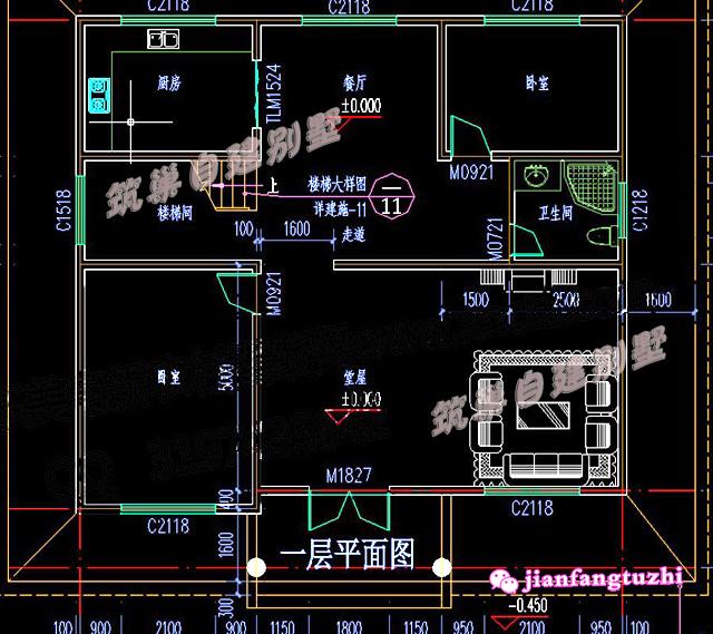 5棟二層帶陽臺(tái)獨(dú)棟小別墅設(shè)計(jì)圖效果圖，漂亮又實(shí)用