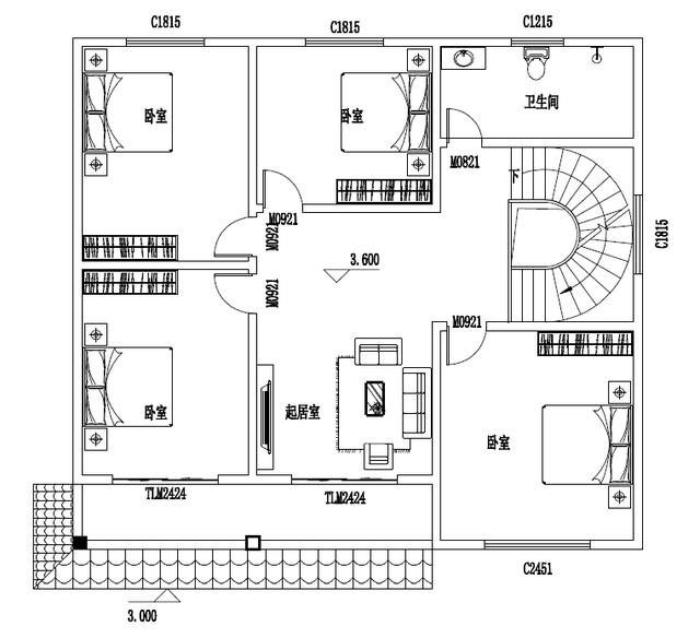 喜歡就收藏啦，5套二層別墅設(shè)計(jì)圖，戶型超級(jí)棒