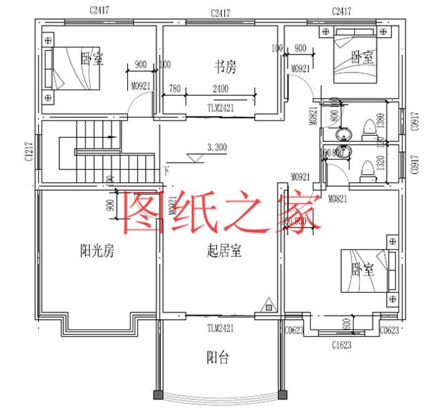 喜歡就收藏啦，5套二層別墅設(shè)計(jì)圖，戶型超級(jí)棒