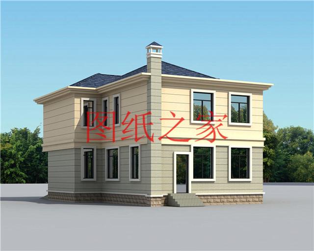 喜歡就收藏啦，5套二層別墅設(shè)計(jì)圖，戶型超級(jí)棒