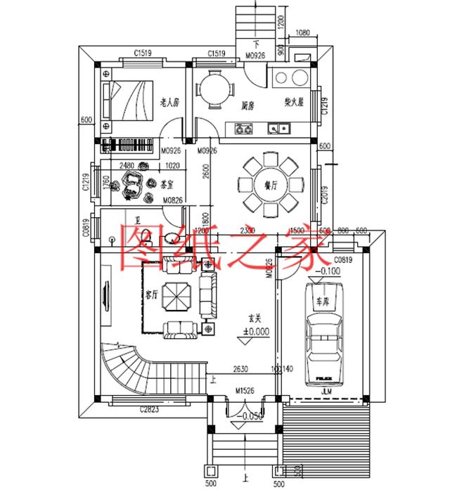 喜歡就收藏啦，5套二層別墅設(shè)計(jì)圖，戶型超級(jí)棒
