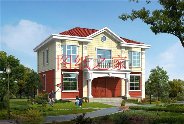 喜歡就收藏啦，5套二層別墅設(shè)計(jì)圖，戶型超級(jí)棒