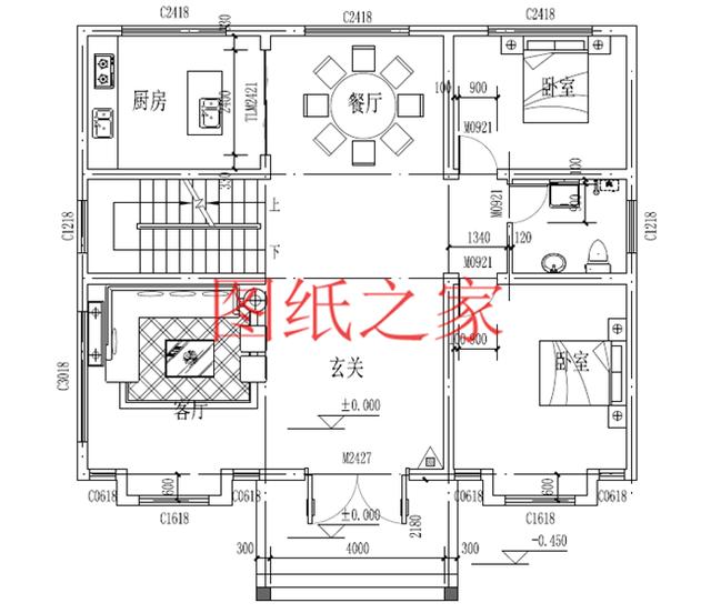 喜歡就收藏啦，5套二層別墅設(shè)計(jì)圖，戶型超級(jí)棒