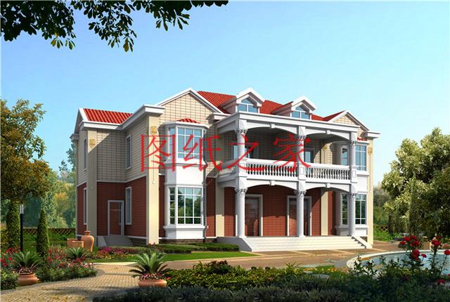 喜歡就收藏啦，5套二層別墅設(shè)計(jì)圖，戶型超級(jí)棒