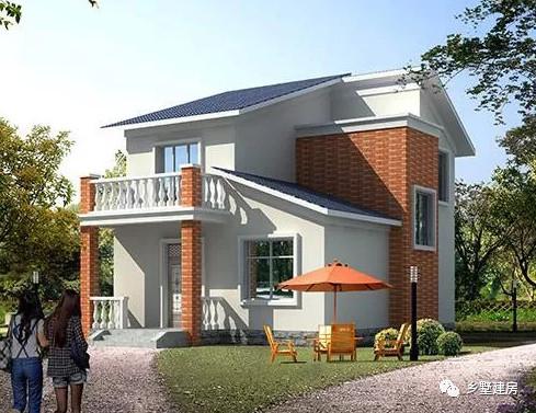 7款小戶型的農(nóng)村自建房設計效果圖，一樣的美觀大氣