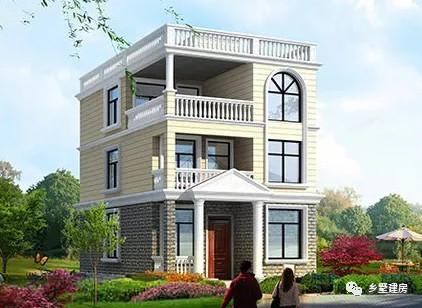 7款小戶型的農(nóng)村自建房設計效果圖，一樣的美觀大氣