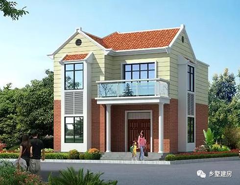 7款小戶型的農(nóng)村自建房設計效果圖，一樣的美觀大氣