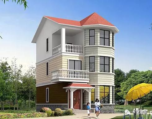 7款小戶型的農(nóng)村自建房設計效果圖，一樣的美觀大氣