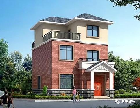 7款小戶型的農(nóng)村自建房設計效果圖，一樣的美觀大氣