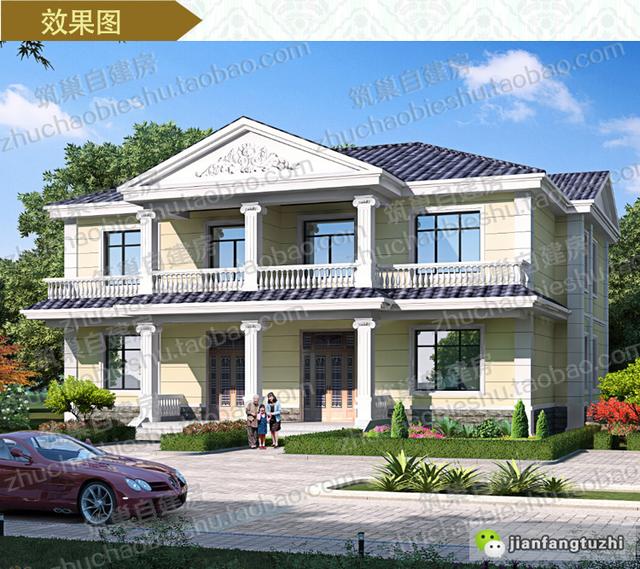 2棟熱款二層雙拼農(nóng)村自建房全套設(shè)計施工圖，造價35萬以內(nèi)，需要的看看