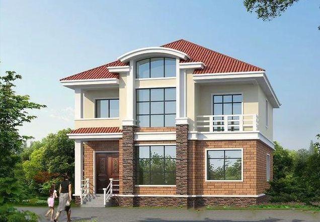 兩款磚混結構的農村自建別墅設計圖，造價經濟，省下來的錢還可以裝修用