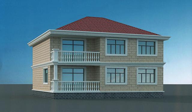 兩款磚混結構的農村自建別墅設計圖，造價經濟，省下來的錢還可以裝修用