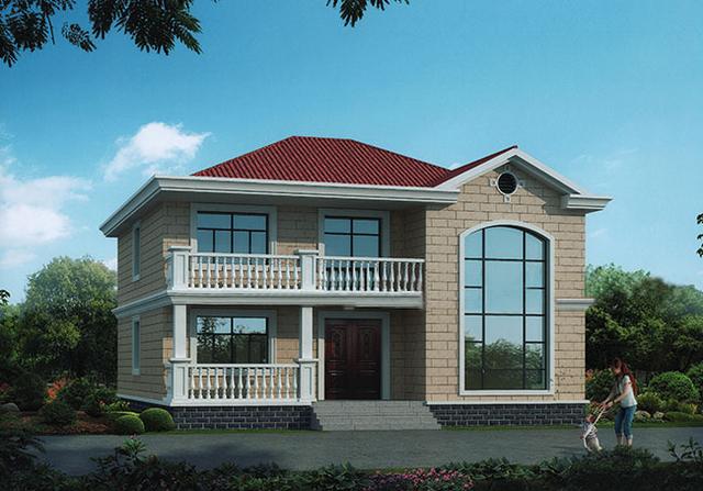 兩款磚混結構的農村自建別墅設計圖，造價經濟，省下來的錢還可以裝修用