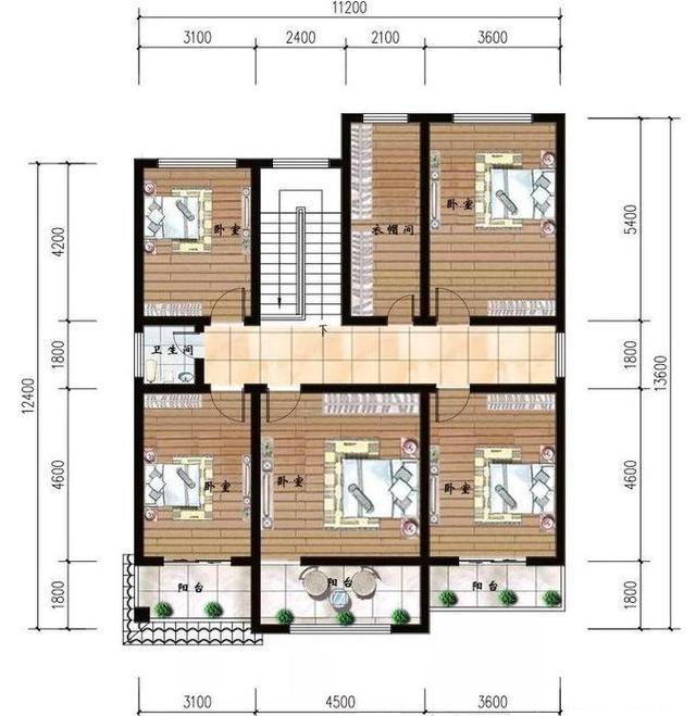 兩款磚混結構的農村自建別墅設計圖，造價經濟，省下來的錢還可以裝修用