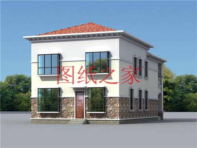 宅基地不夠方正沒(méi)關(guān)系，推薦兩套二層別墅設(shè)計(jì)圖，完美解決這個(gè)問(wèn)題