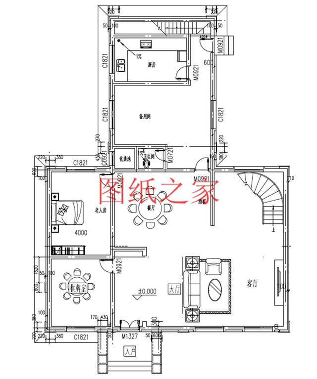 有宅基地就是好，這四套別墅設(shè)計(jì)圖，你最喜歡哪套