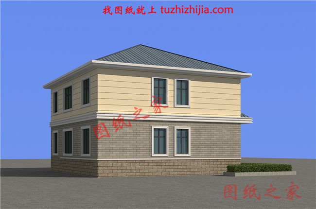 2025新款三間二層別墅設(shè)計(jì)圖，簡單實(shí)用造價(jià)低，款款熱銷！