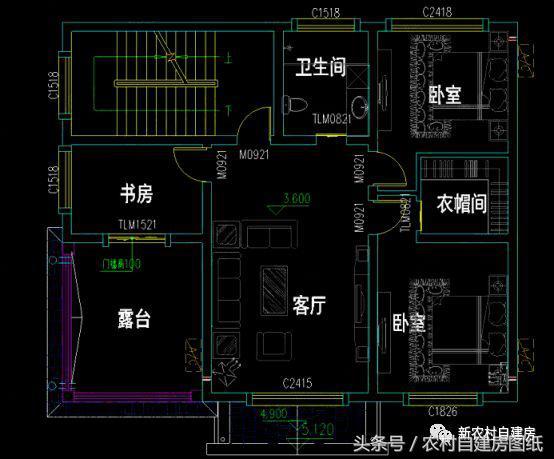 3款小戶型三層別墅設計圖， 造價比較經(jīng)濟，很適合農(nóng)村自建