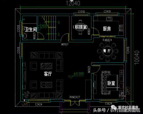 3款小戶型三層別墅設計圖， 造價比較經(jīng)濟，很適合農(nóng)村自建