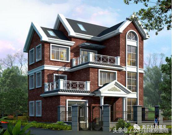 3款小戶型三層別墅設計圖， 造價比較經(jīng)濟，很適合農(nóng)村自建