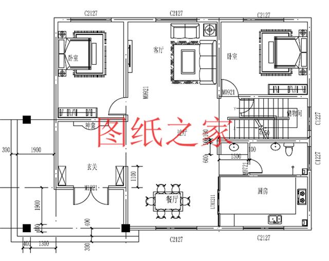 5套二層別墅設(shè)計(jì)圖紙送給你，性價(jià)比和空間利用率都很好，來(lái)看看吧