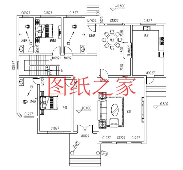 5套二層別墅設(shè)計(jì)圖紙送給你，性價(jià)比和空間利用率都很好，來(lái)看看吧