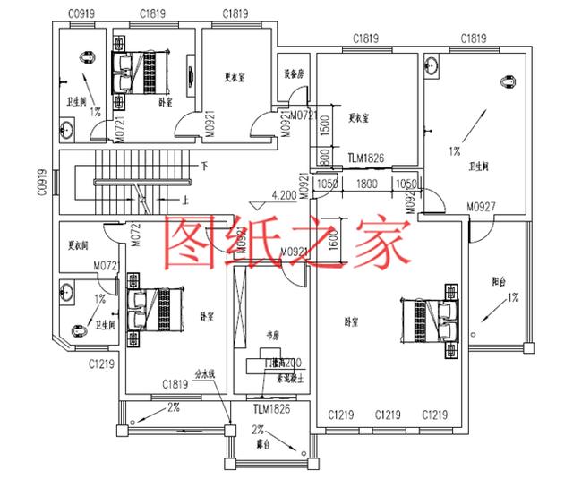 5套二層別墅設(shè)計(jì)圖紙送給你，性價(jià)比和空間利用率都很好，來(lái)看看吧