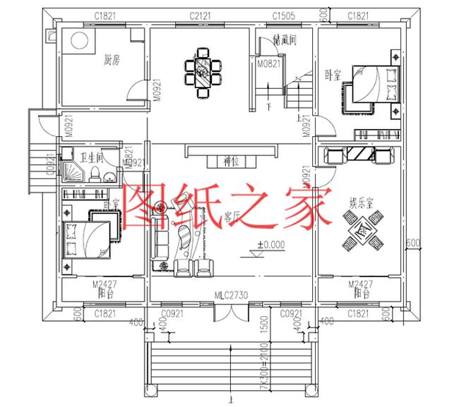 5套二層別墅設(shè)計(jì)圖紙送給你，性價(jià)比和空間利用率都很好，來(lái)看看吧