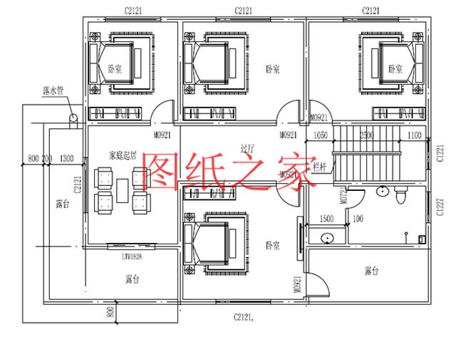 5套二層別墅設(shè)計(jì)圖紙送給你，性價(jià)比和空間利用率都很好，來(lái)看看吧