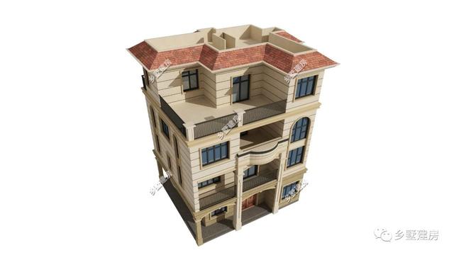 4層頂級歐式別墅設(shè)計(jì)圖，50萬建成，讓農(nóng)村生活也優(yōu)雅別致起來