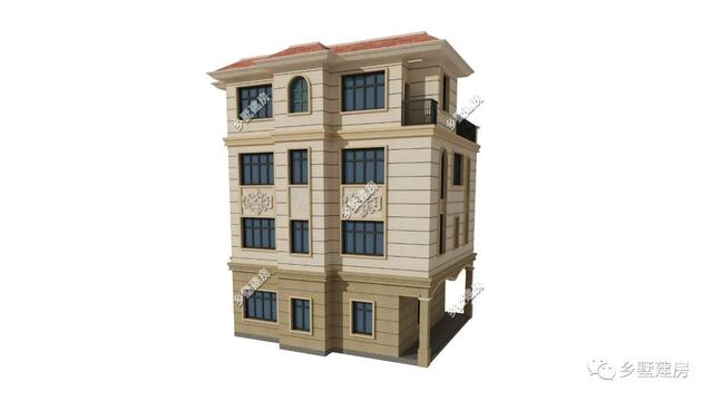 4層頂級歐式別墅設(shè)計(jì)圖，50萬建成，讓農(nóng)村生活也優(yōu)雅別致起來