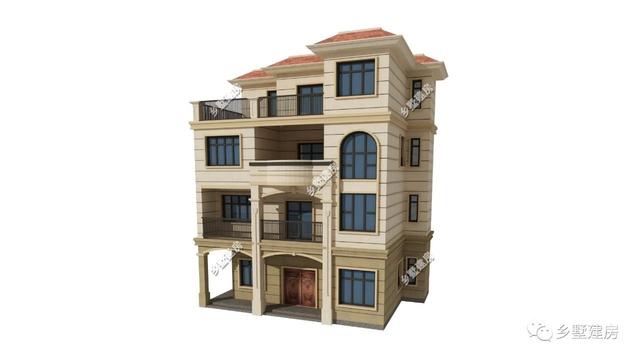 4層頂級歐式別墅設(shè)計(jì)圖，50萬建成，讓農(nóng)村生活也優(yōu)雅別致起來