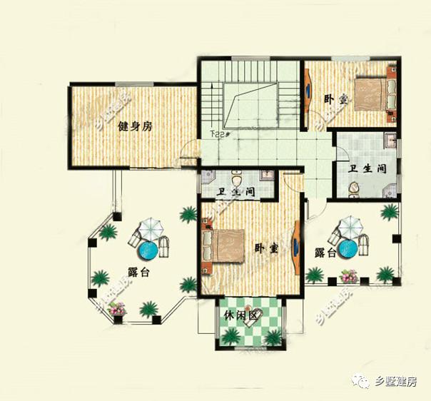 三層別墅設(shè)計圖，簡約大氣，外觀別致