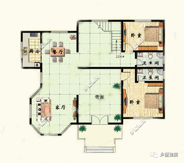 三層別墅設(shè)計圖，簡約大氣，外觀別致