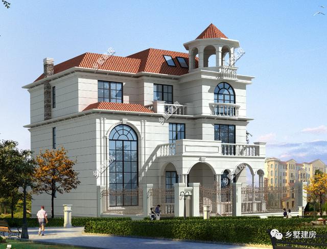 這兩款別墅設(shè)計(jì)圖送給你，想建房要趁早，好好的宅基地別浪費(fèi)了