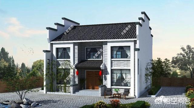 中式風(fēng)格的自建房設(shè)計圖，設(shè)計感十足