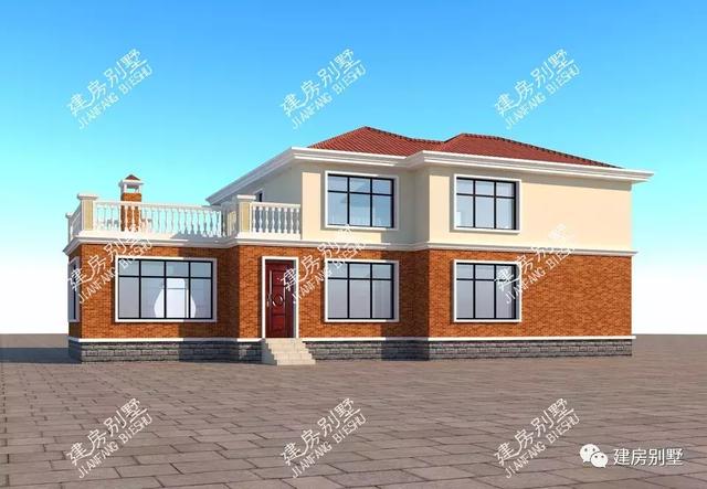 兩棟大開間的農(nóng)村自建房設(shè)計圖，功能設(shè)計齊全，建成之后肯定人人羨慕