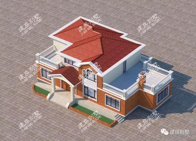 兩棟大開間的農(nóng)村自建房設(shè)計圖，功能設(shè)計齊全，建成之后肯定人人羨慕