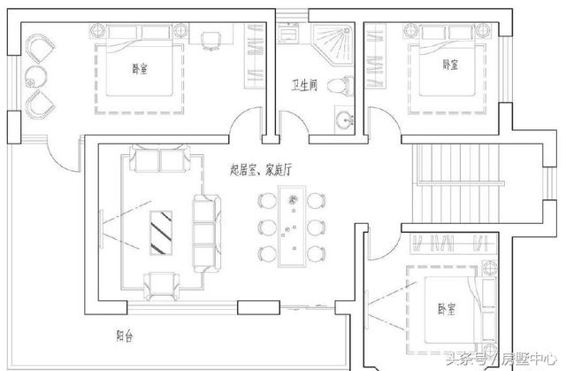 雙拼別墅設(shè)計圖，36萬蓋一棟，接上爸媽一起住
