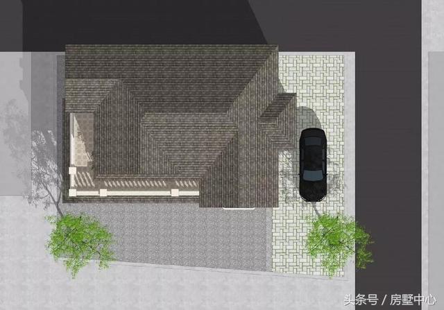 雙拼別墅設(shè)計圖，36萬蓋一棟，接上爸媽一起住