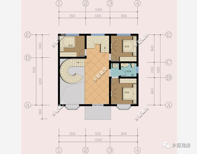 開間10米，進深9米的3層歐式自建房設計圖這樣設計會更加美觀