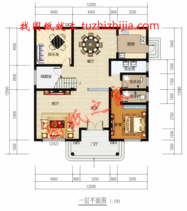 2024二層農(nóng)村新款別墅設計圖，每套都將成為爆款