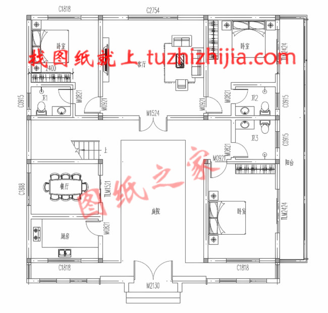 2024二層農(nóng)村新款別墅設計圖，每套都將成為爆款