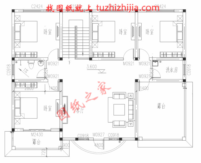 2024二層農(nóng)村新款別墅設計圖，每套都將成為爆款