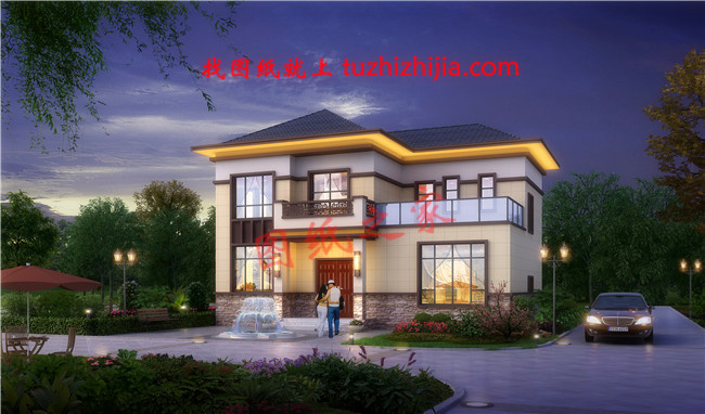 2024二層農(nóng)村新款別墅設計圖，每套都將成為爆款