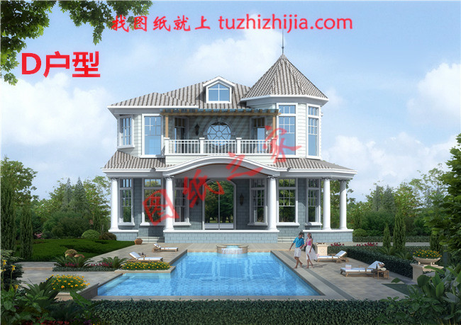 2024二層農(nóng)村新款別墅設計圖，每套都將成為爆款